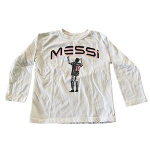 Messi Collection Toddler 3T Long Sleeve Shirt Lionel Messi Soccer Graphic Tee